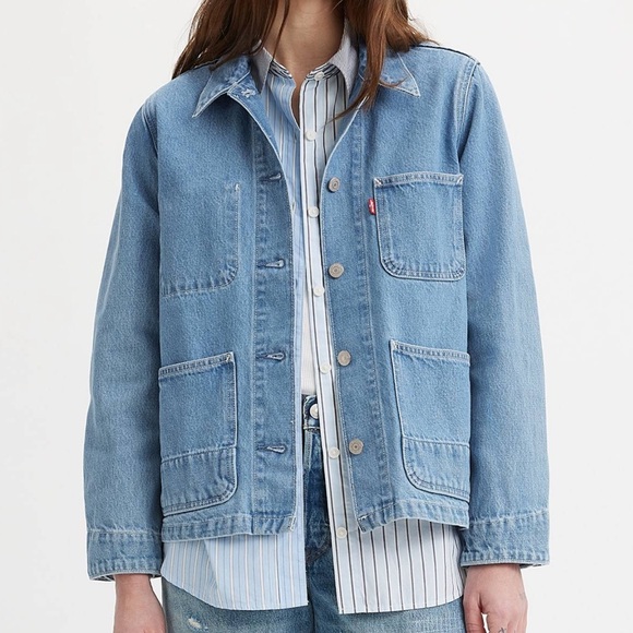 Levi's Jackets & Blazers - Levi's Light Blue Denim Jean Jacket
